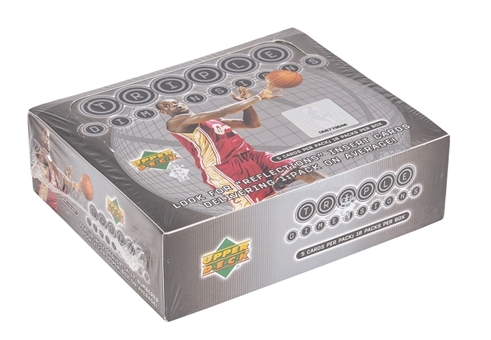 2003/04 UD Triple Dimensions Basketball Unopened Box (18 Packs)